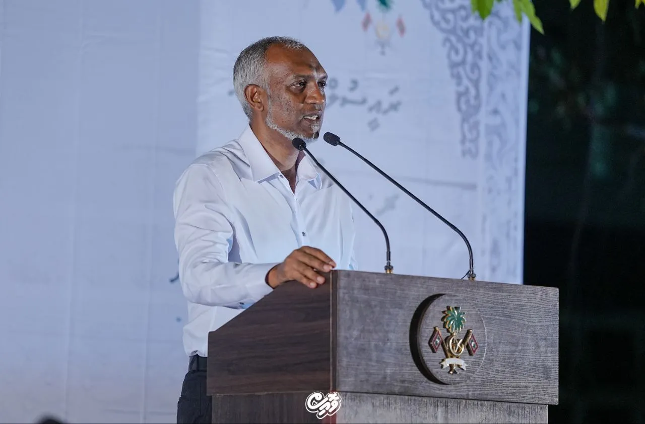ރައީސް ޑރ.މުހައްމަދު މުއިއްޒު-- ފޮޓޯ: ވޮއިސް