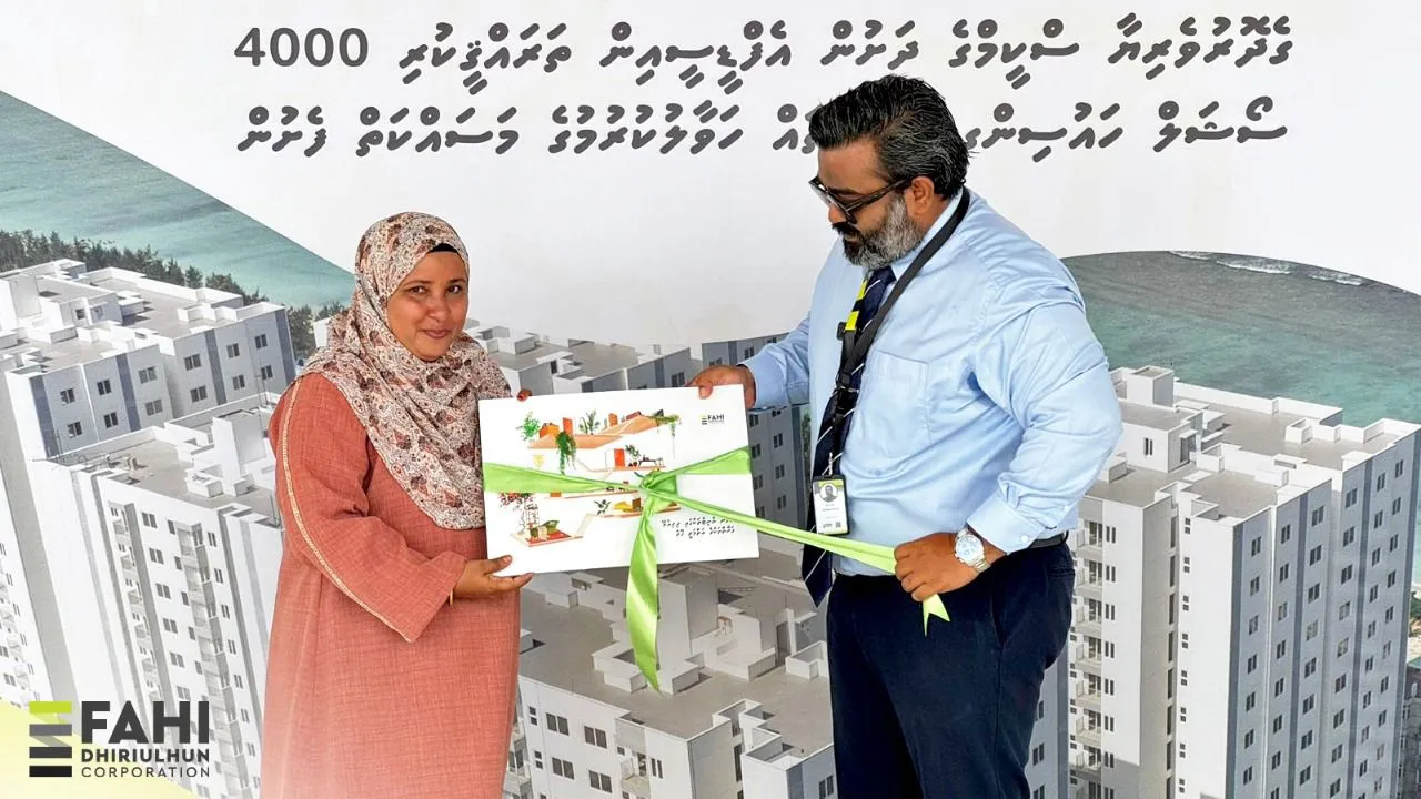 ގެދޮރުވެރިޔާ ސްކީމްގައި ހިމެނޭ އެޕާޓްމަންޓްތައް ހަވާލުކުރަން ފަށައިފި