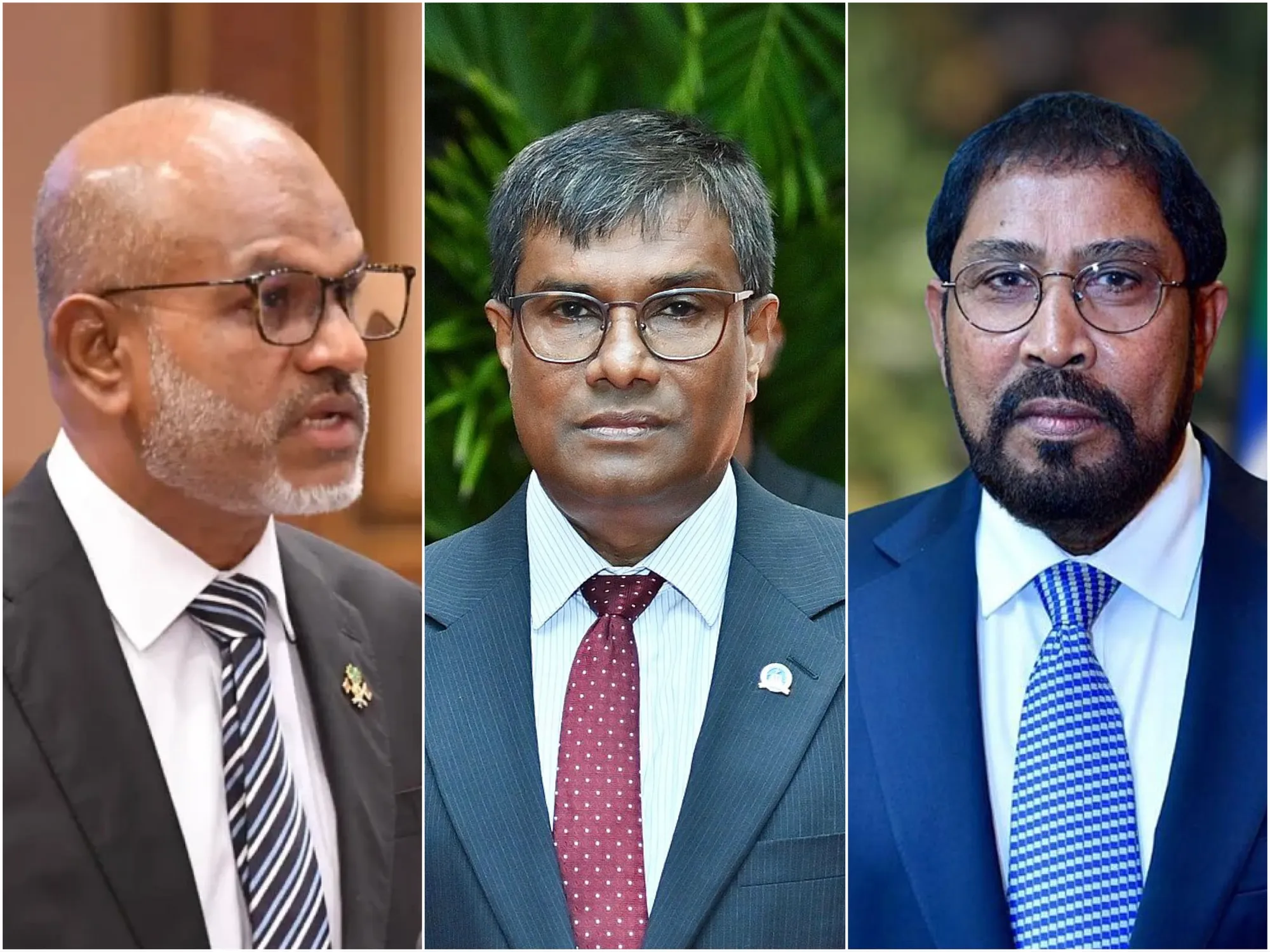 ގާސިމް އިބްރާހިމް (ކ) އުއްތަމަ ފަނޑިޔާރު (މ) މަޖިލީހުގެ ނާއިބު ރައީސް (ވ)