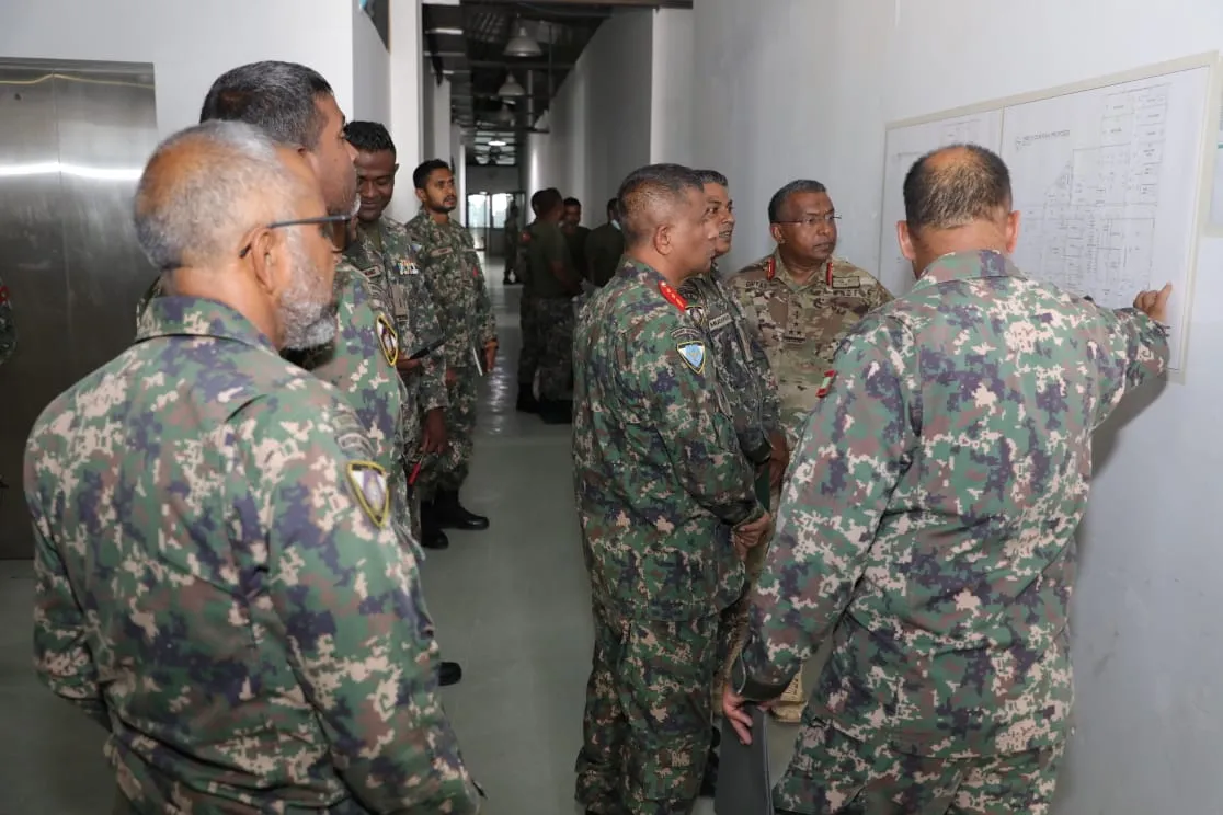 ސިފައިން އޮރެންޖު ހިޔާގައި މަސައްކަތް ފެށުން -- ފޮޓޯ: އެމްއެންޑީއެފް