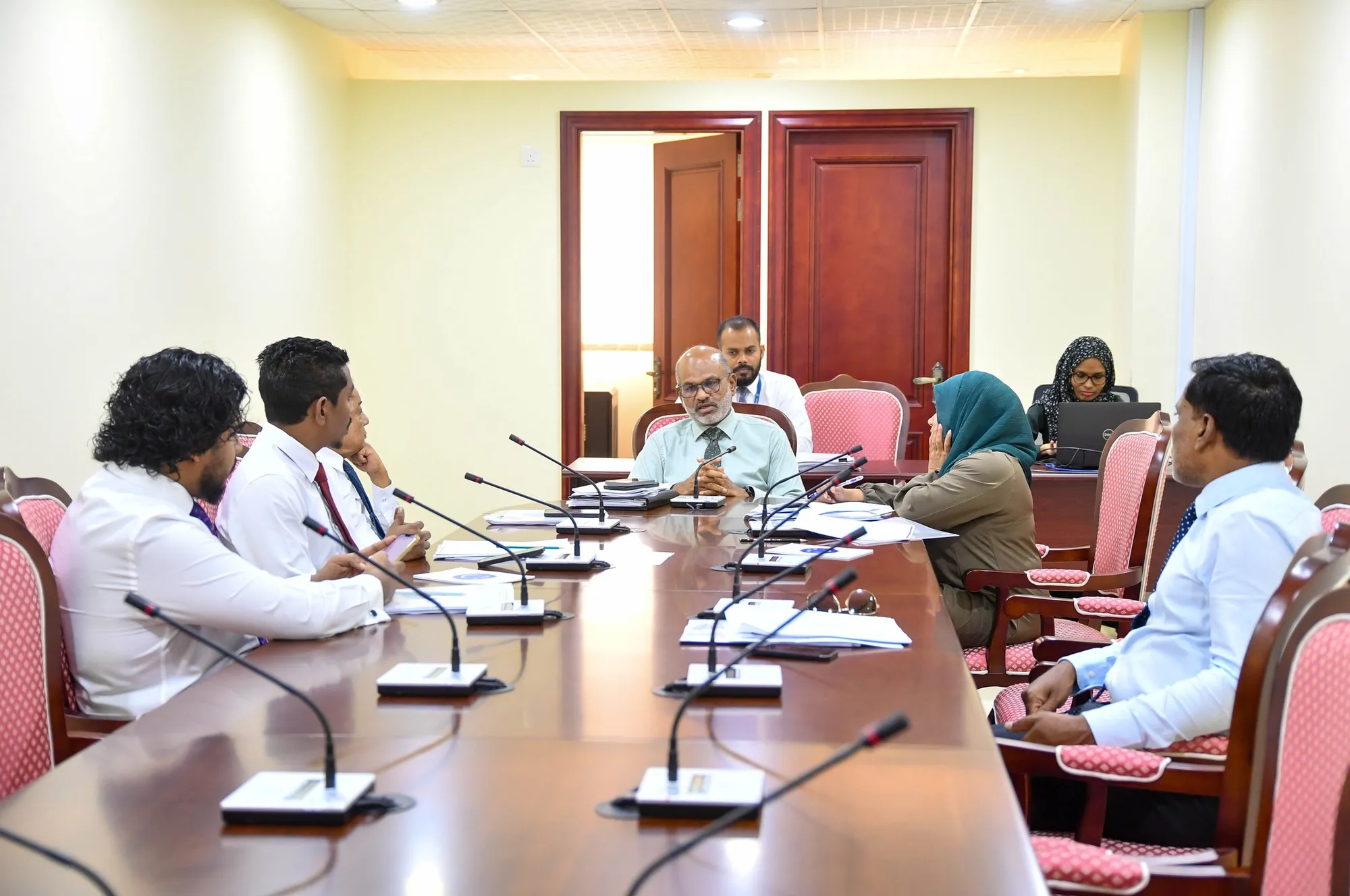 މާލިއްޔަތު ކޮމިޓީގެ ޖަލްސާއެއް... ފޮޓޯ މަޖިލީސް