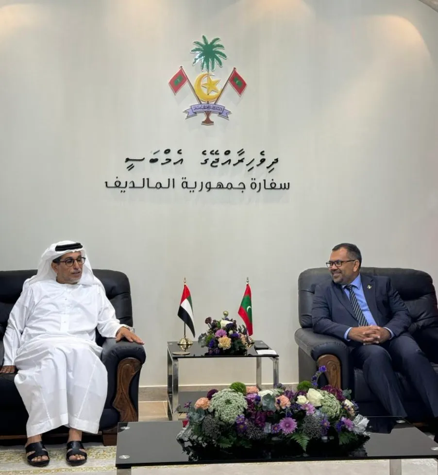 ޚާރިޖީ ވަޒީރު މޫސާ ޒަމީރު ޔޫއޭއީގެ ބޮޑުވަޒީރުގެ ނައިބު އަދި ޚާރިޖީ ވަޒީރާ ބައްދަލުކުރައްވައިފި