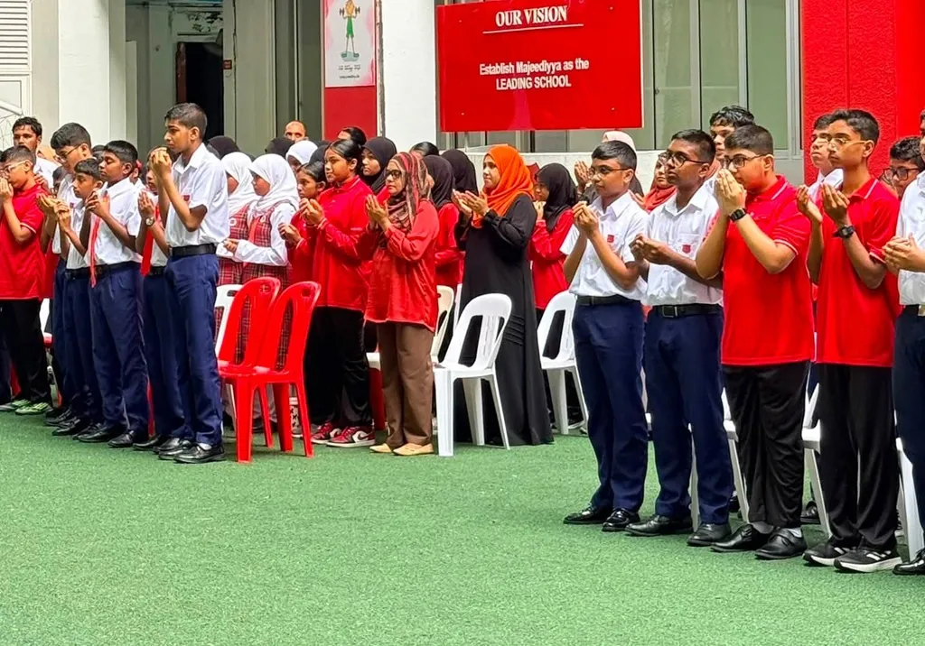 ދެވަނަ ޓާމު ފެށުމުގެ ގޮތުން މަޖީދިއްޔާގައި ބޭއްވި އެސެމްބްލީ -- ފޮޓޯ: މަޖިީދިއްޔާ