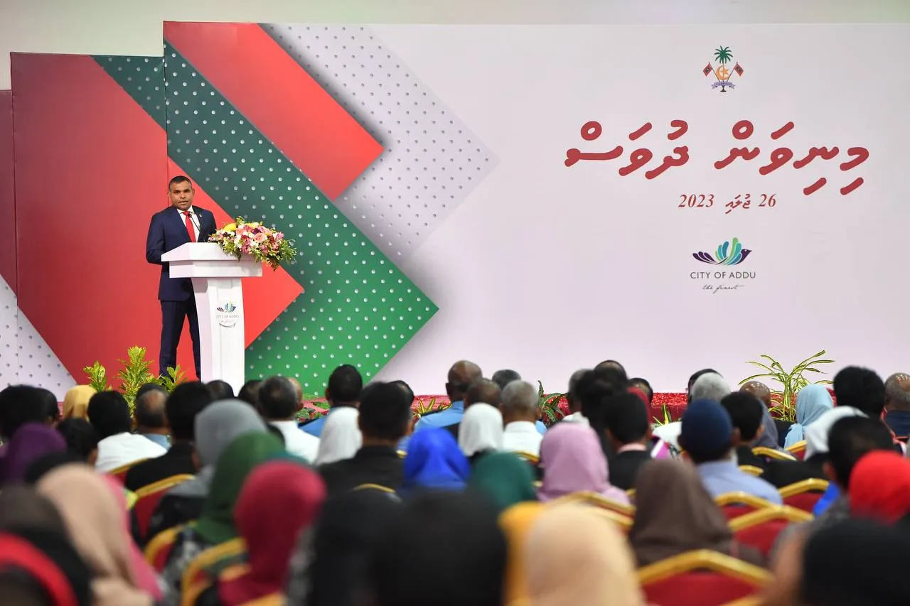 މި ސަރުކާރުން އެންމެ އިސްކަމެއްދޭ ކަމަކީ ޤައުމުގައި ހަމަޖެހުން ޤާއިމުކުރުން: ނައިބު ރައީސް