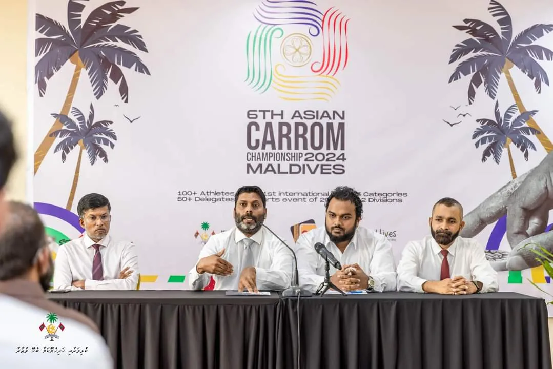 ކެރަމް އެސޯސިއޭޝަނުން މިއަދު ބޭއްވި ނޫސްވެރިކަމުގެ ބައްދަލުވުމުގެ ތެރެއިިން.. ފޮޓޯ: ކެރަމް އެސޯސިއޭޝަންގެ ފޭސްބުކް ޕޭޖުން