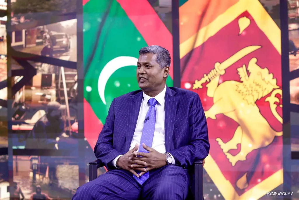 ރާއްޖޭގައި ހުންނަ ލަންކާ ސަފީރުގެ ތައުރީފް ދިވެހިންނަށް