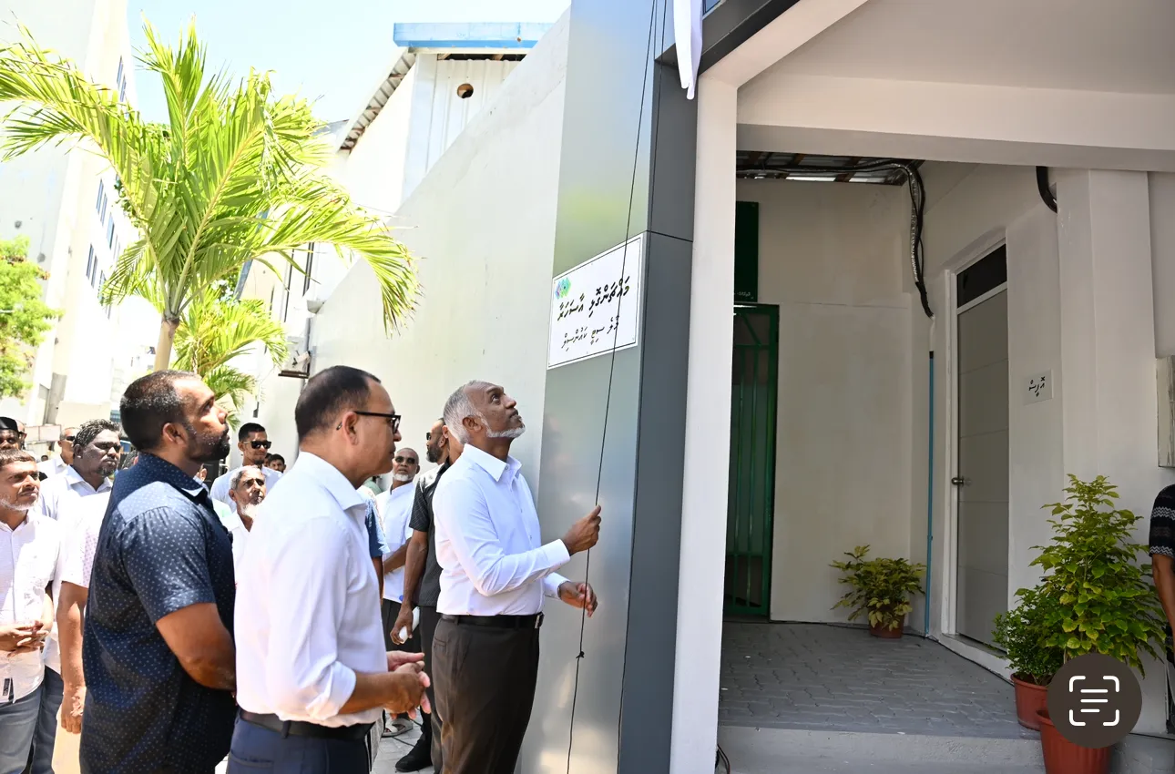 އާސަހަރާ ރަސްމީކޮށް ހުޅުވުން: ފޮޓޯ/ ރައީސް އޮފީސް