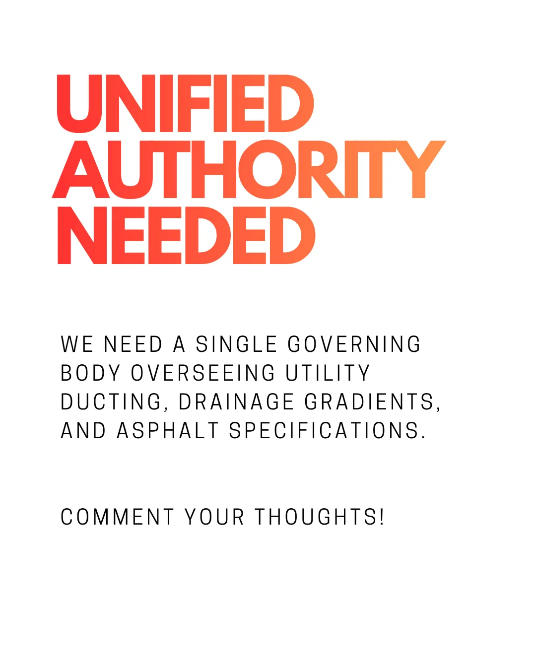 FOUR AGENCIES, NO UNITY
