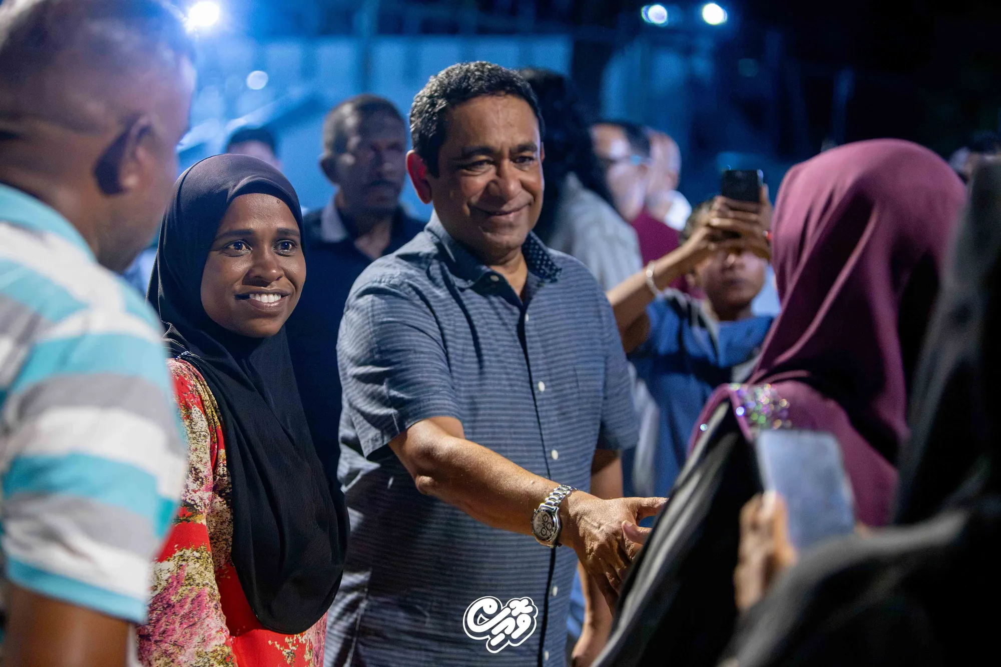 ޔާމީން އައްޑޫ ހިތަދޫގައި ބޭއްވި ޖަލްސާ