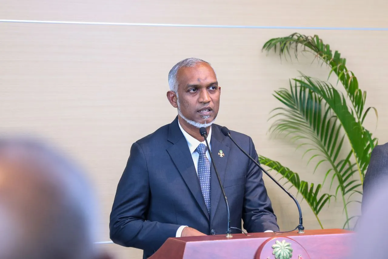 President Dr Muizzu (Photo/Voice)