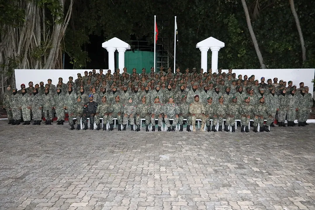 ސިފައިންގެ 75 ވަނަ އަސާސީ ތަމުރީނު ކޯސް އިފުތިތާހު ކޮށްފި