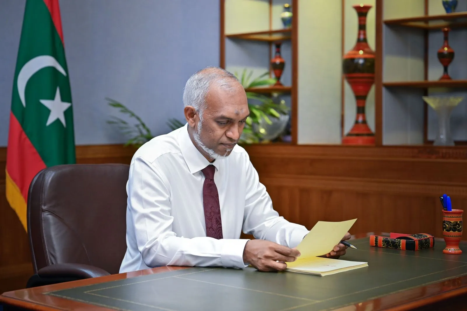ބަންޑާރަނައިބުގެ އޮފީހުގެ ބިލު ރައީސުލްޖުމްހޫރިއްޔާ މިއަދު ތަޞްދީގު ކުރައްވައިފި
