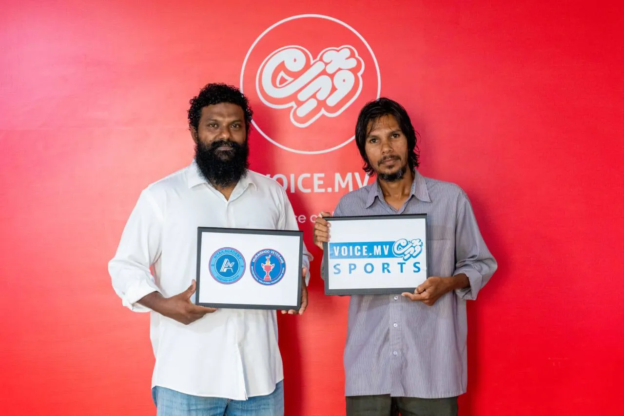 މުރައިދޫ އިންވިޓޭޝަނަލް ވެޓަރަންސް ވޯލީބޯޅަ ޓޯނަމެންޓް 2025 ގެ މީޑިއާ ޕާޓްނަރަކަށް ވޮއިސް ސްޕޯޓްސް
