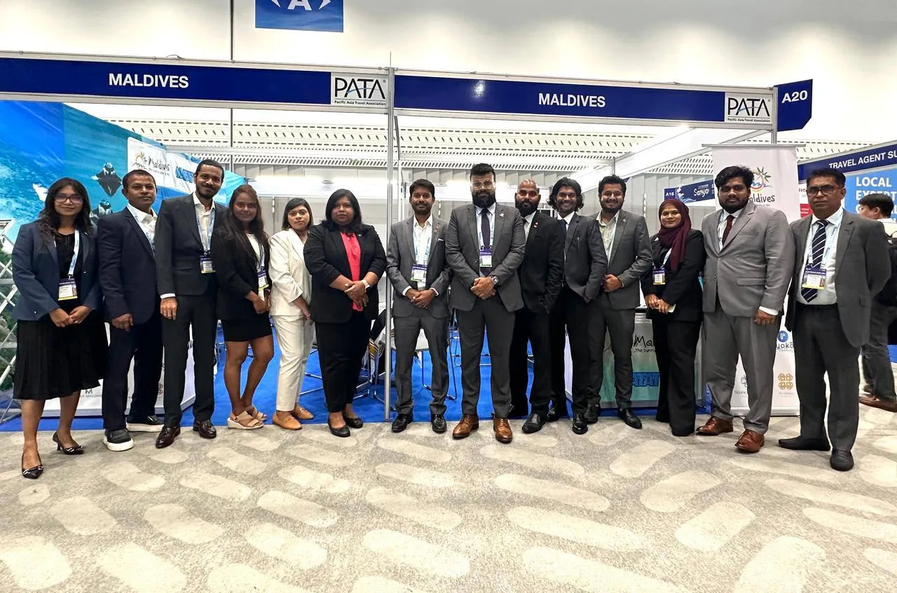 Maldivian Tourism delagates at PATA Travel Mart 2024