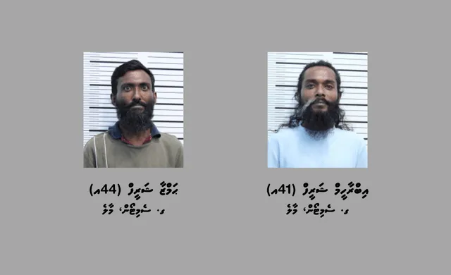 މަސްތުވާތަކެތީގެ މައްސަލާގައި ހައްޔަރުކުރި ދެމީހުން: ފޮޓޯ/ ޕޮލިސް