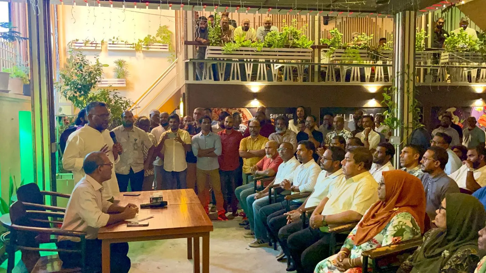 ކައުންސިލް އިންތިޚާބުގެ ކެންޕެއިން އެމްޑީޕީން ފެށުން: ފޮޓޯ/ އެމްޑީޕީ