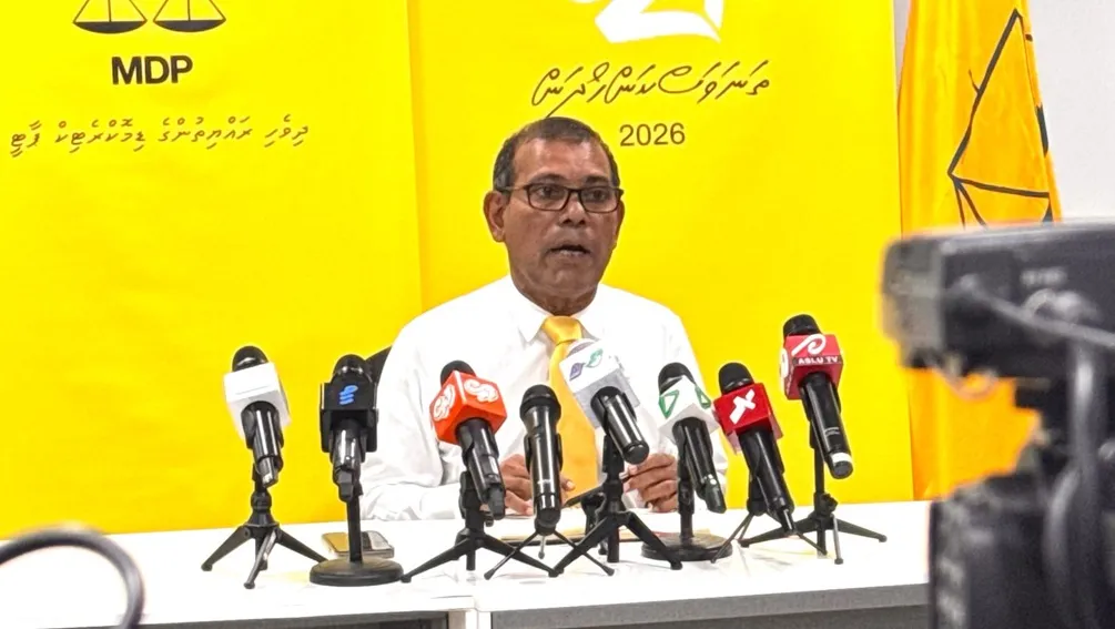 ކުރީގެ ރައީސް ނަޝީދު -- ފޮޓޯ: އެމްޑީޕީ