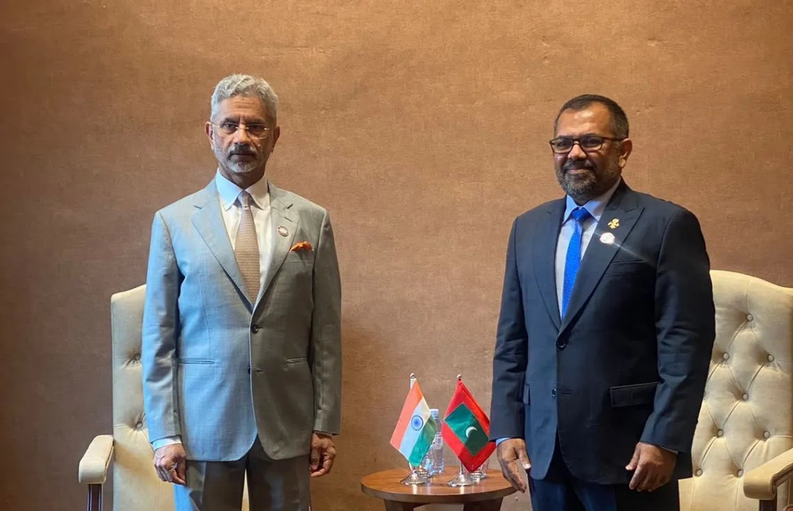 ފޮރިން މިނިސްޓަރ ޒަމީރު އިންޑިއާގެ އެކްސްޓާނަލް އެފެއާޒް މިނިސްޓަރާއި ބައްދަލުކުރައްވައިފި