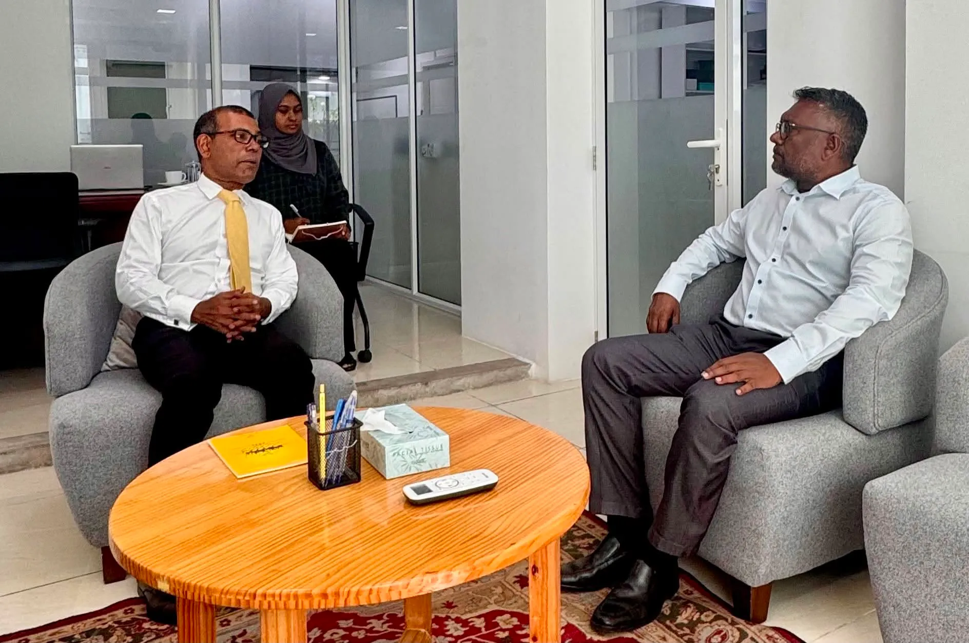 ޗެއާޕަރސަންގެ ގޮތުގައި ރައީސް ނަޝީދު އެމްޑީޕީގެ މަސައްކަތްތައް ފައްޓަވައިފި