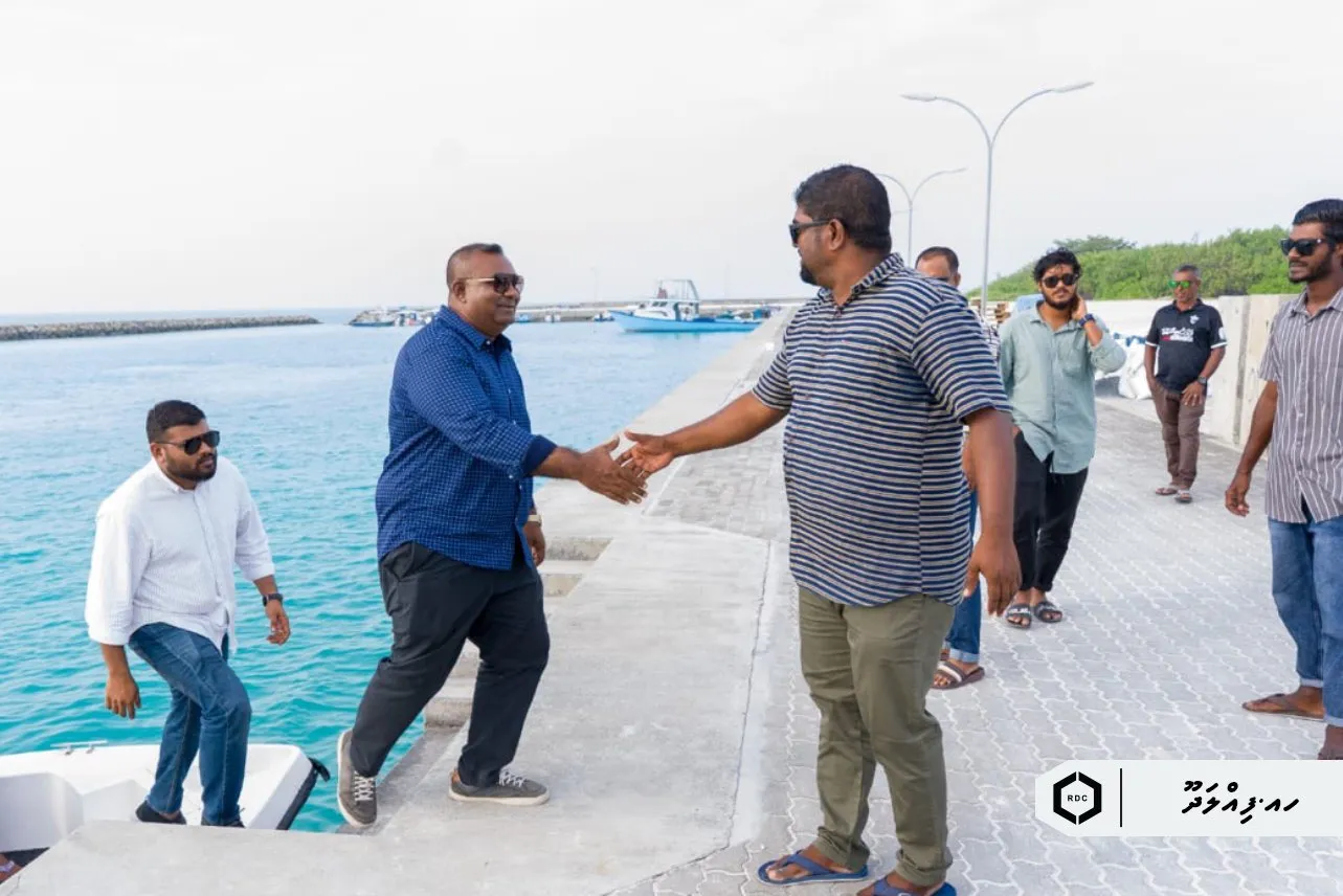 އާރުޑީސީގެ ޗެއާރމަން މުހައްމަދު ޝަމީ ފިއްލަދޫއަށް