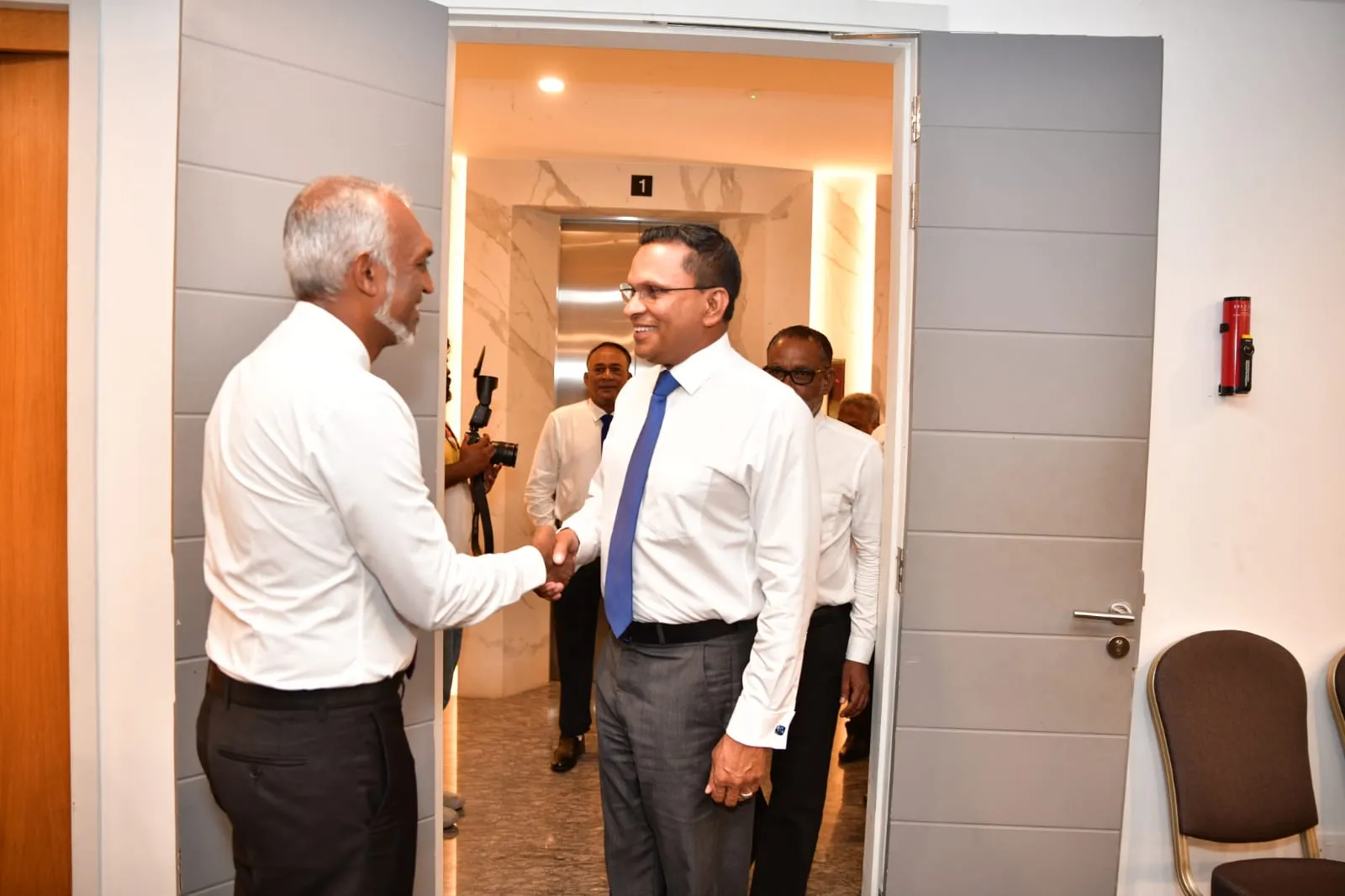ގައުމީ މަސައްކަތުގައި އެމްއެންޕީ ގުޅުމަކީ ގައުމަކަށް ލެވޭ ހިތްހަމަޖެހުމުގެ ނޭވާއެއް: ޑރ މުއިއްޒު