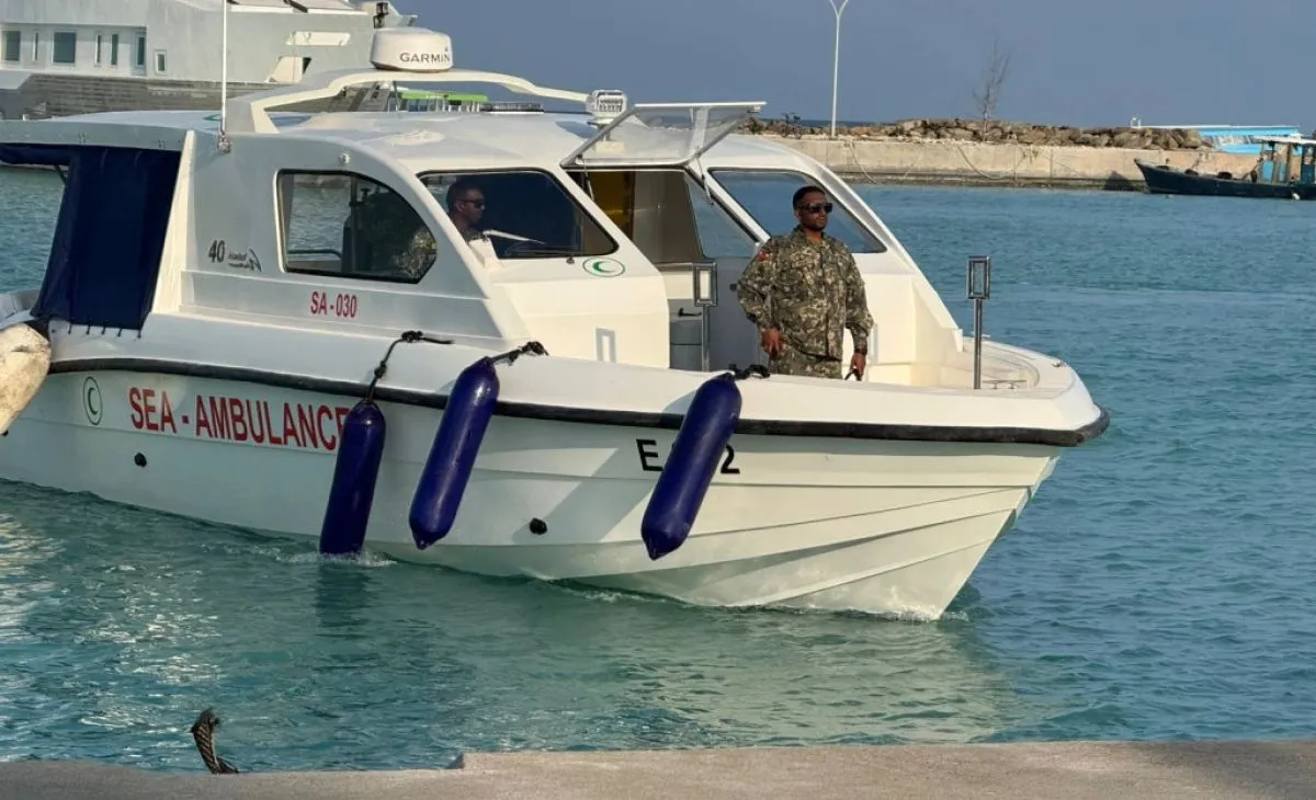 ވެލިދޫގައި ސީ އެމްބިއުލާންސްގެ ޚިދުމަތް ފަށައިފި، އިތުރު ނުވަ ރަށެއްގައި ފަށަނީ