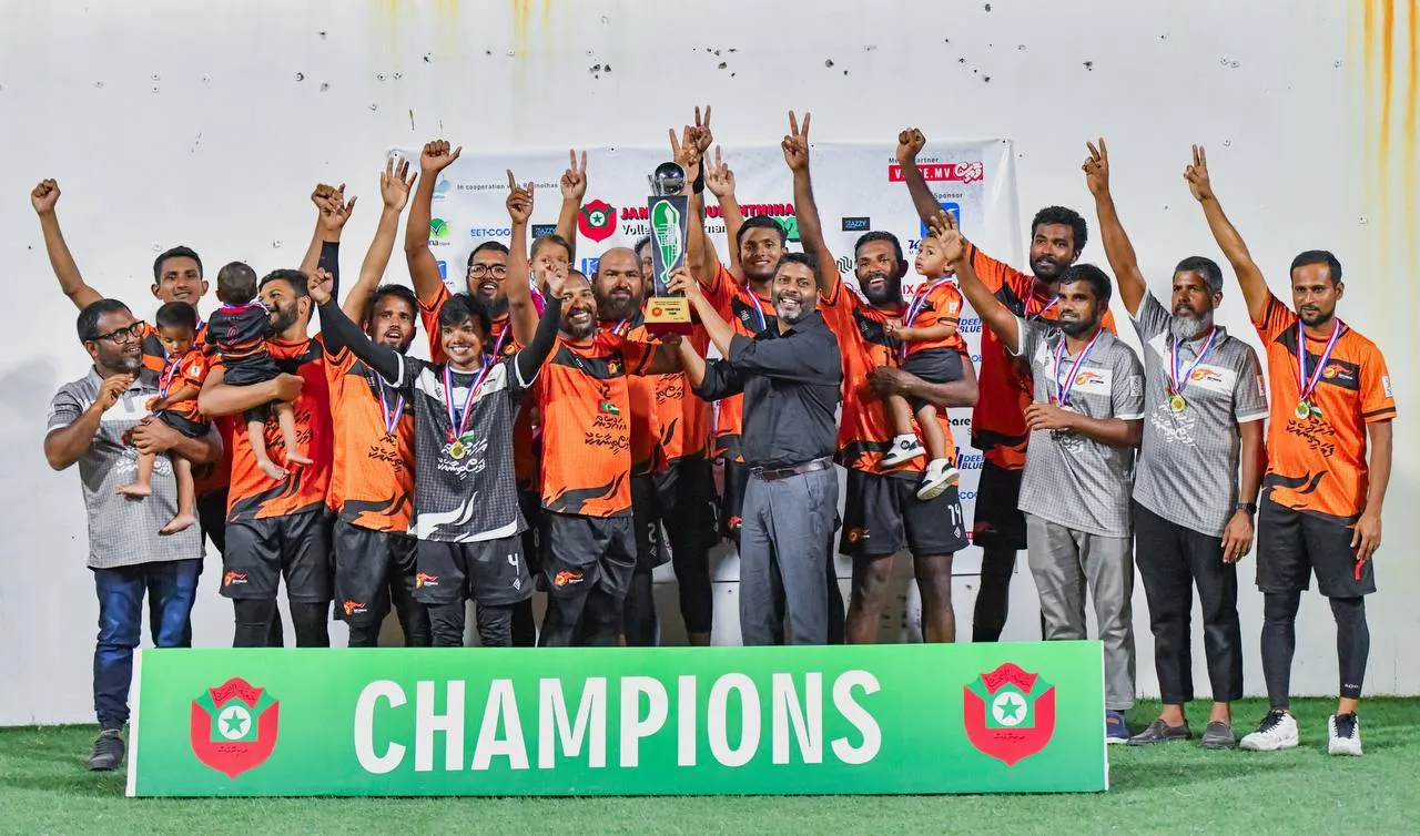 ފަސޭހަކަމާއި އެކު ހޭވައްލާ ބަލިކޮށް ބޭރިއަންސް އިން ޗެންޕިއަންކަން ހޯދައިފި