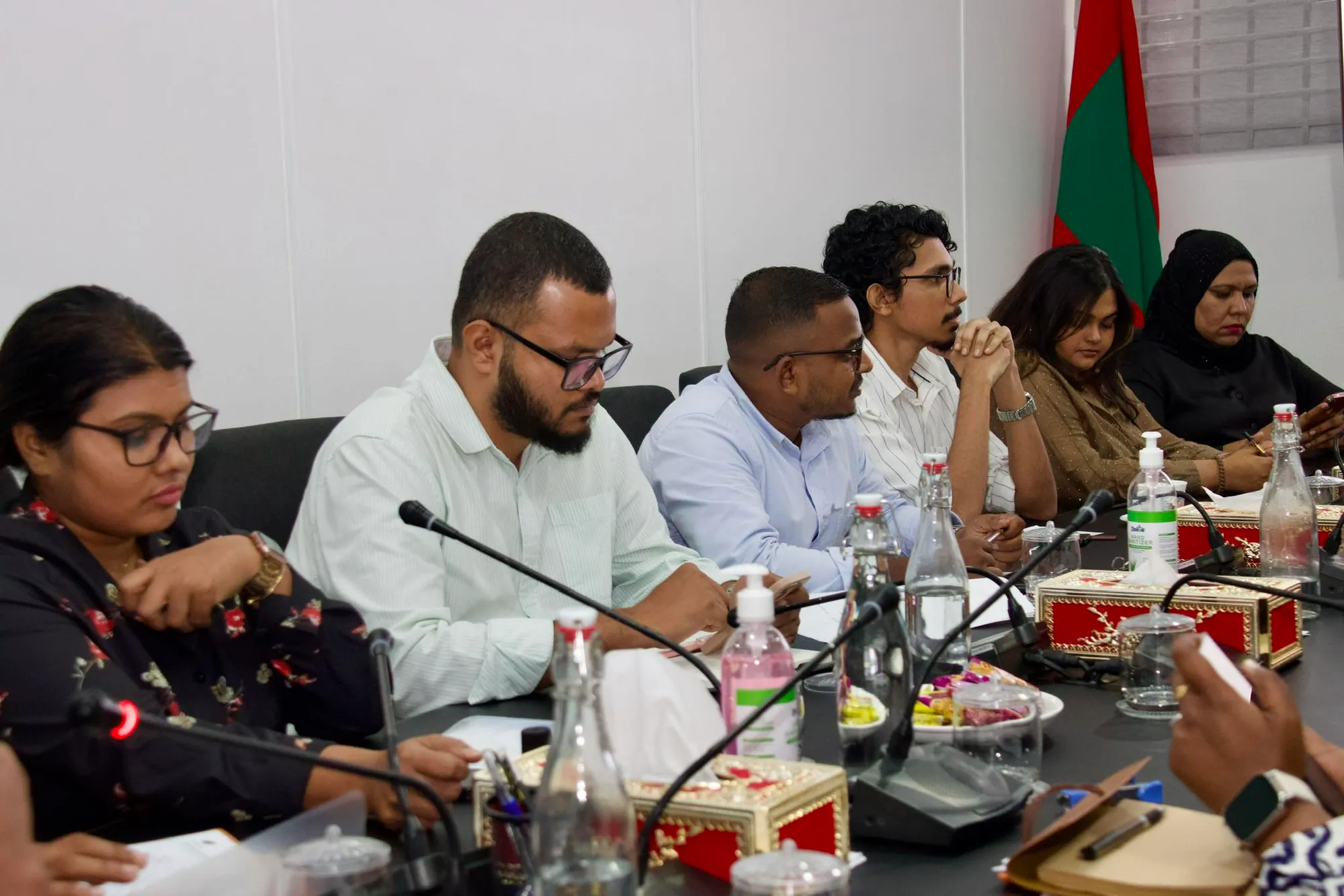 މީޑިއާ ކައުންސިލްގެ މެމްބަރު... ފޮޓޯ: އެމްއެމްސީ