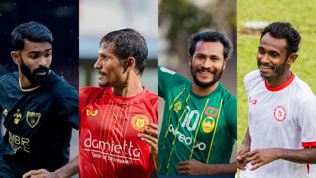 އެންމެ މޮޅު ގޯލުގެ ނޮމިނޭޝަންސް؛ ބޮކުރީ، ހަމްޕު، ފޭދޫ އިއްބެ އަދި ނާއިމް