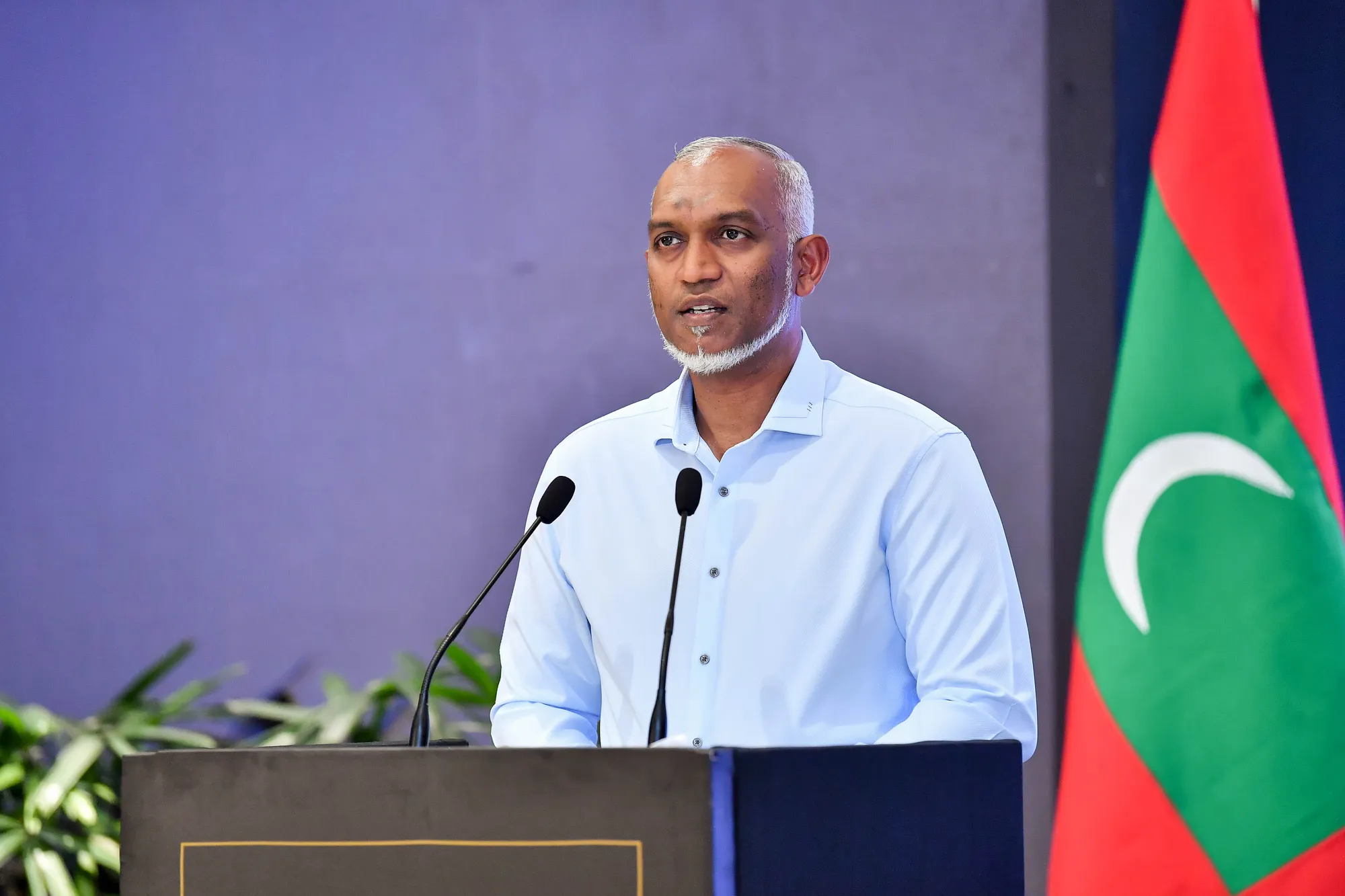 ރައީސް ޑރ.މުޢިއްޒު-- ފޮޓޯ: ރައީސް އޮފީސް