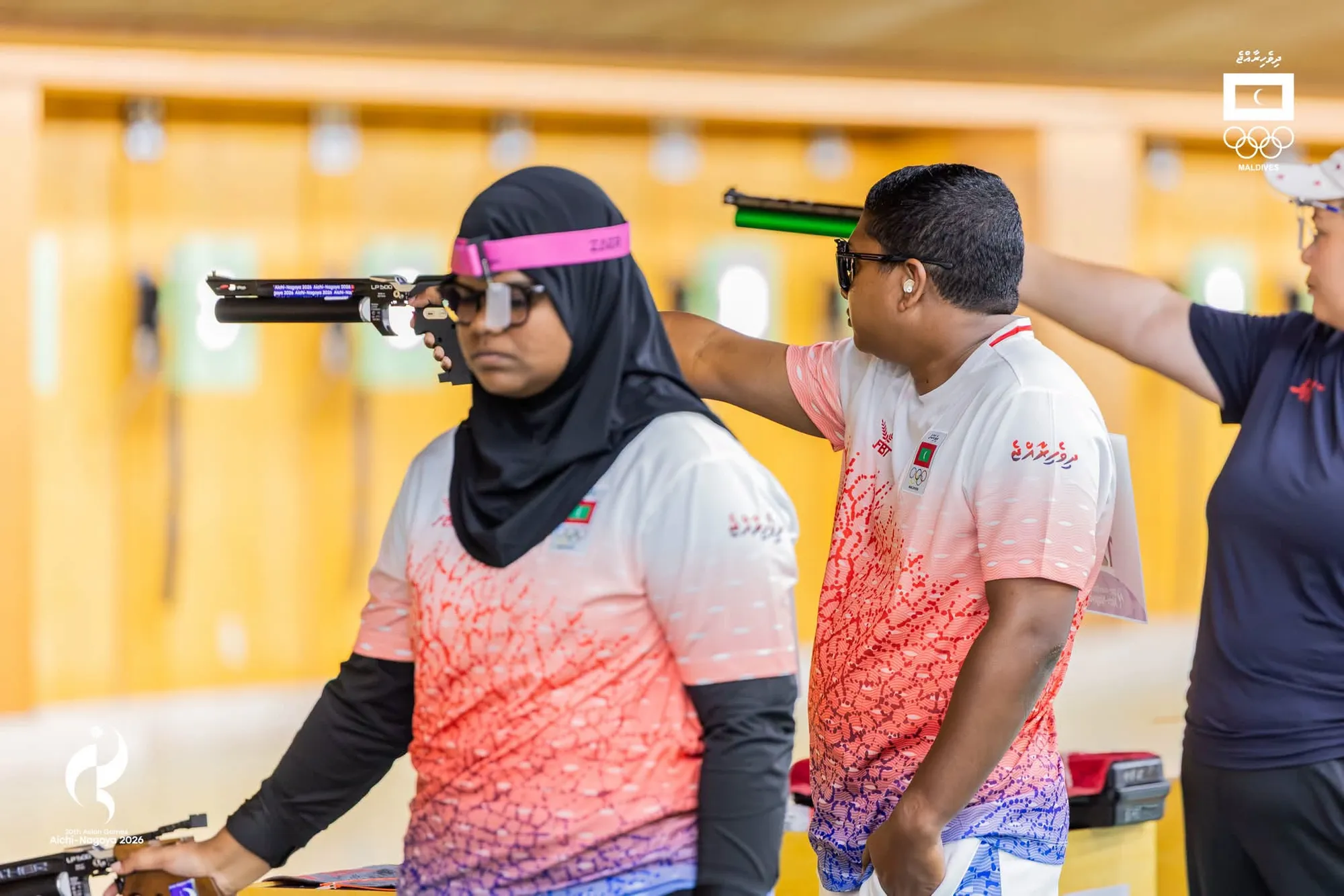 އޭޝިއަން ގޭމްސް 2026: 10 މީޓަރު އެއާ ޕިސްޓަލް މިކްސްޑް ކެޓަގަރީން ގައުމީ ރެކޯޑެއް