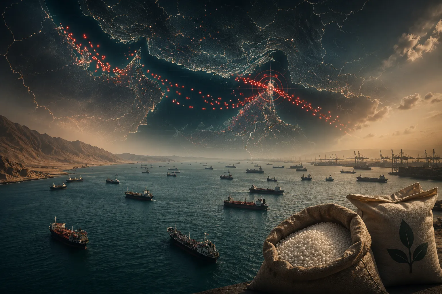 Hormuz shipping crisis still crimping global trade, fertilizer supply at risk