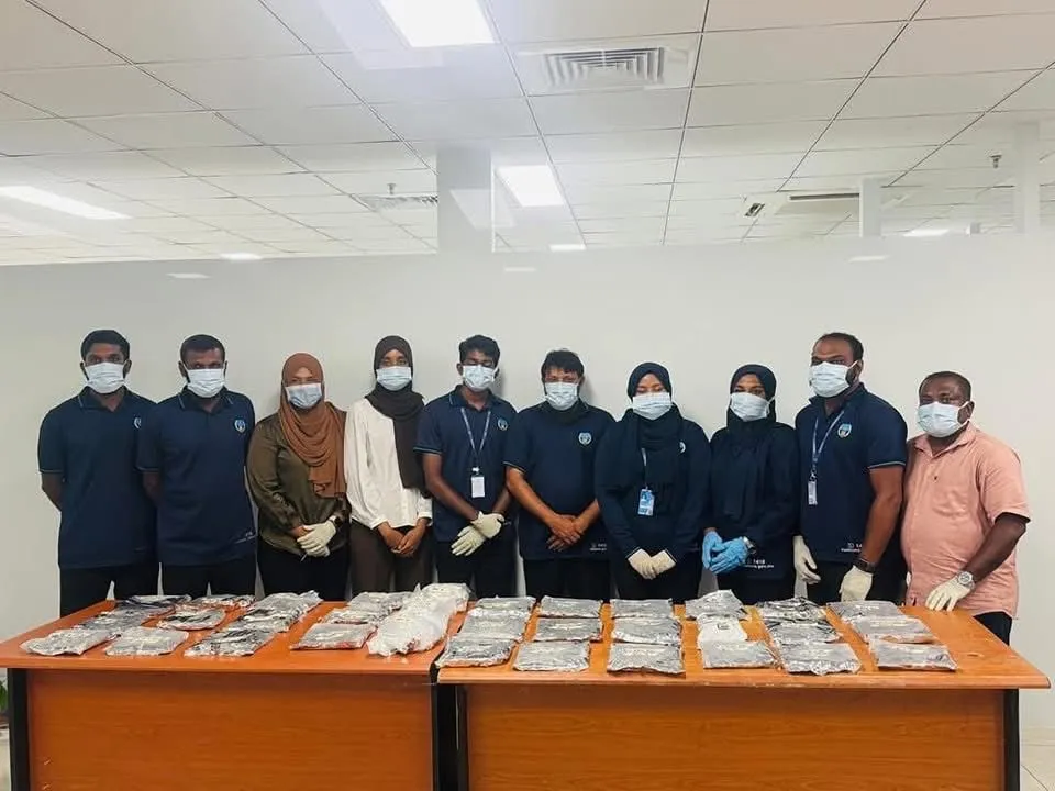 Seized drugs (Photo/Ministry  of Homeland Security and Technology)