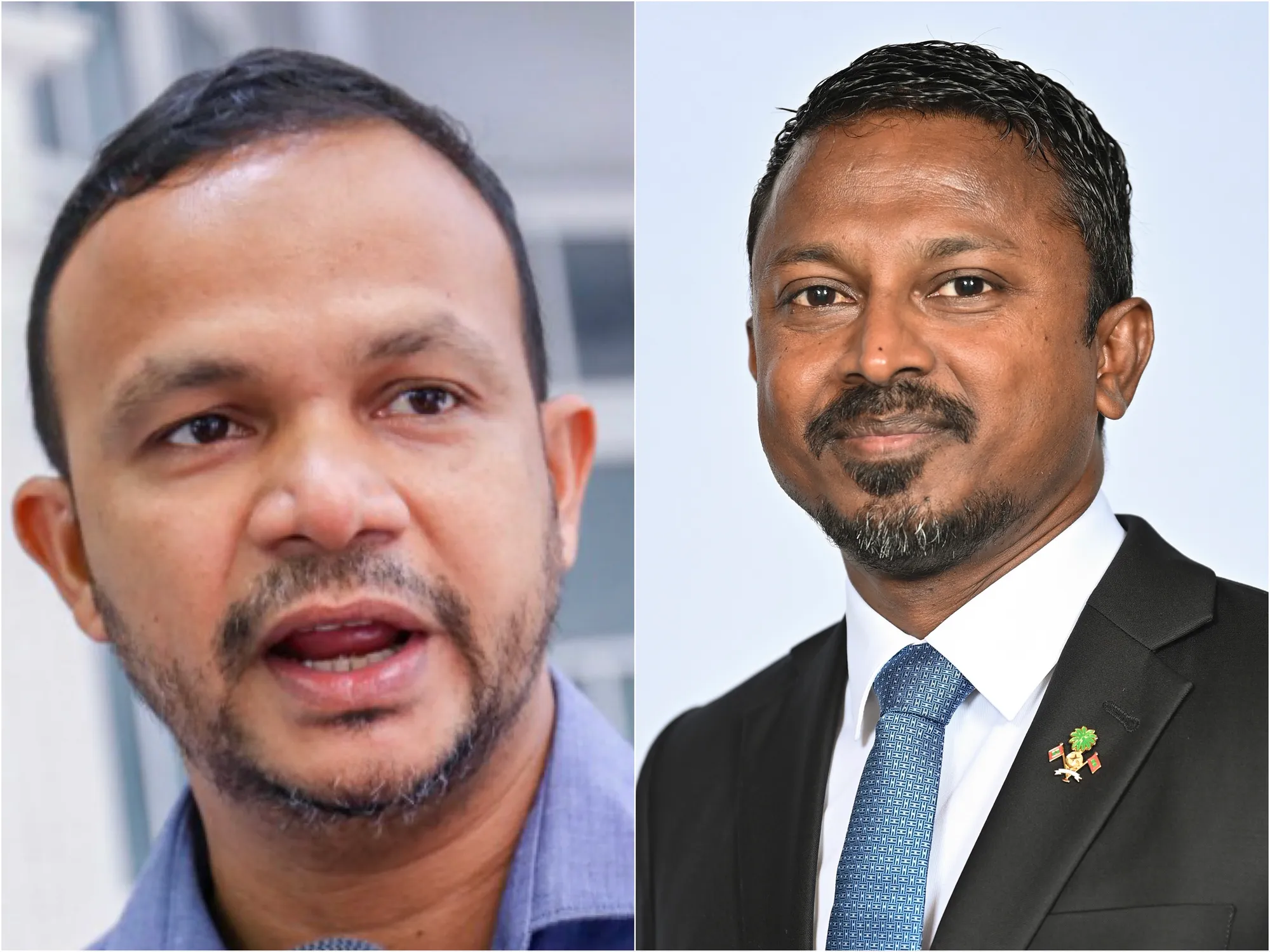 އޭޖީ އުޝާމް އަދި ކުރީގެ މެންބަރު އަލީ ހުސައިން