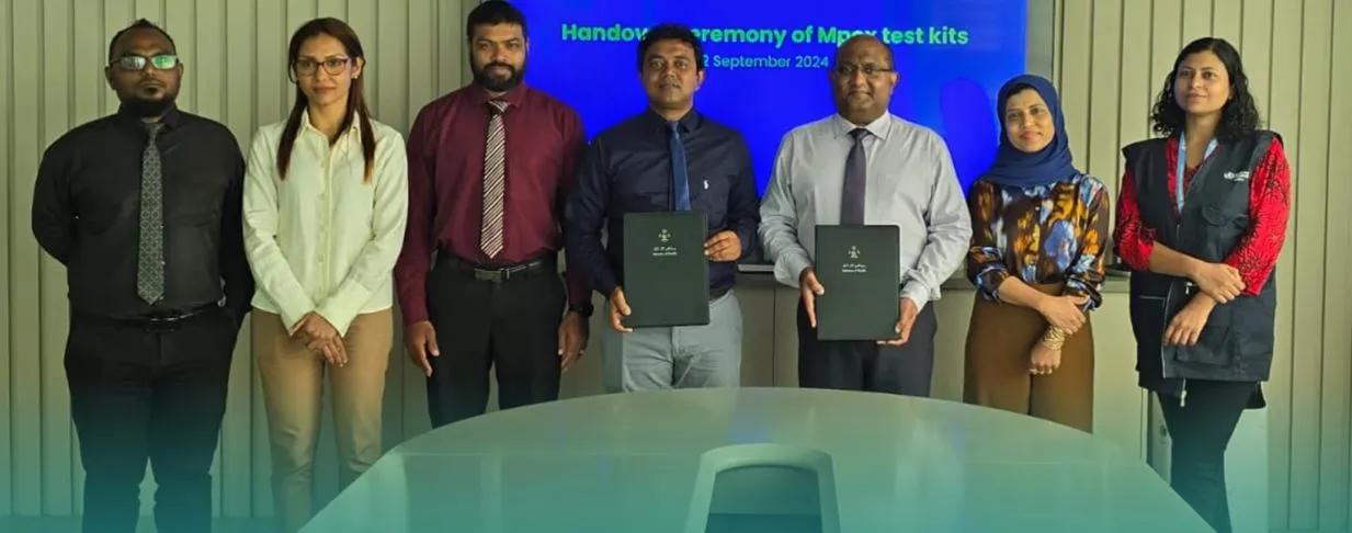 ރާއްޖޭގައި އެމްޕޮކްސް އަށް މިހާރު ޓެސްޓް ކުރެވޭނެ