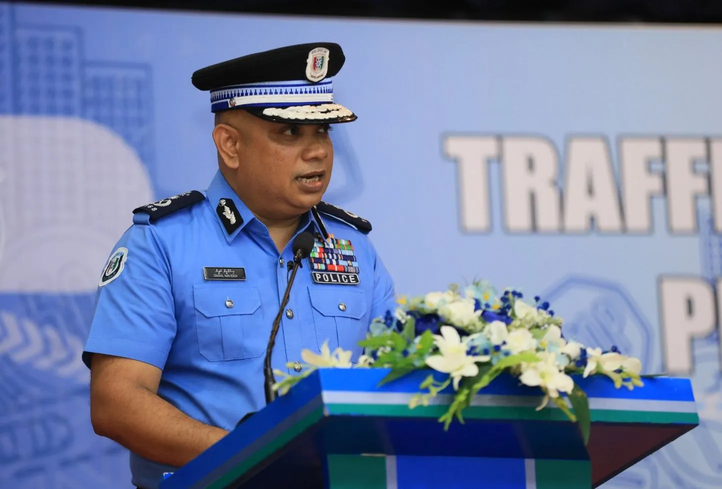 ކޮމިޝަނަރު އޮފް ޕޮލިސް އިސްމާއީލް ނަވީން -- ފޮޓޯ: ޕޮލިސް