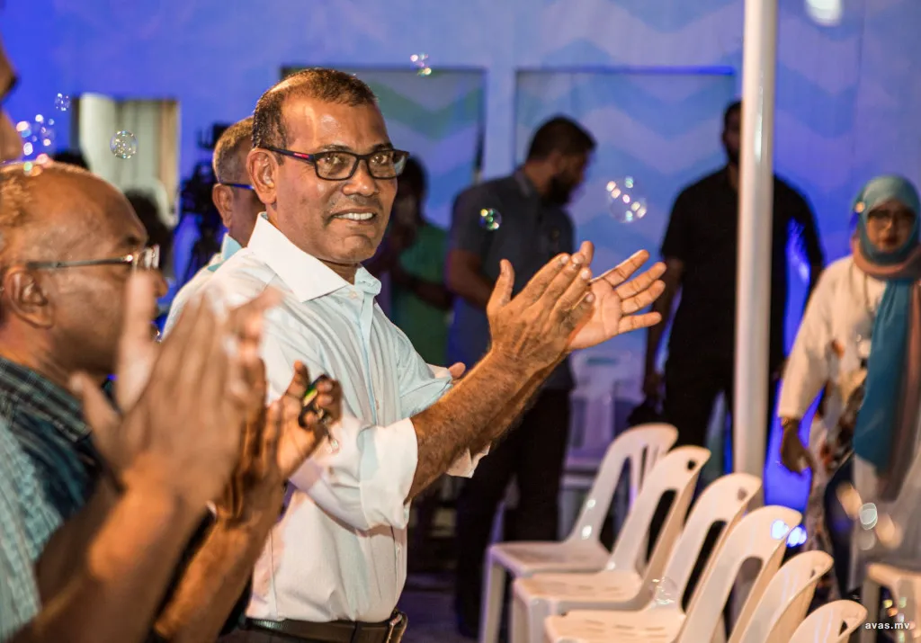ދެވަނަ ބުރުގައިވެސް ރައީސް ޞާލިޙްގެ ފަހަތަކަށް ނާރާނަން: ނަޝީދު