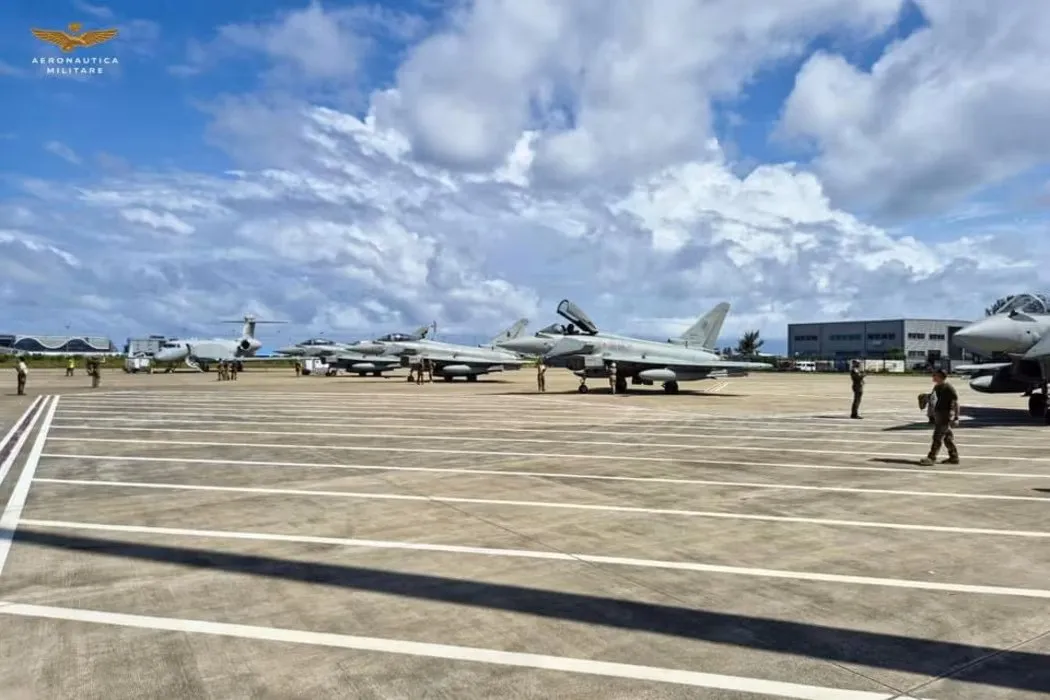 Italian military aircraft  in VIA  (Photo/ Italian air force)