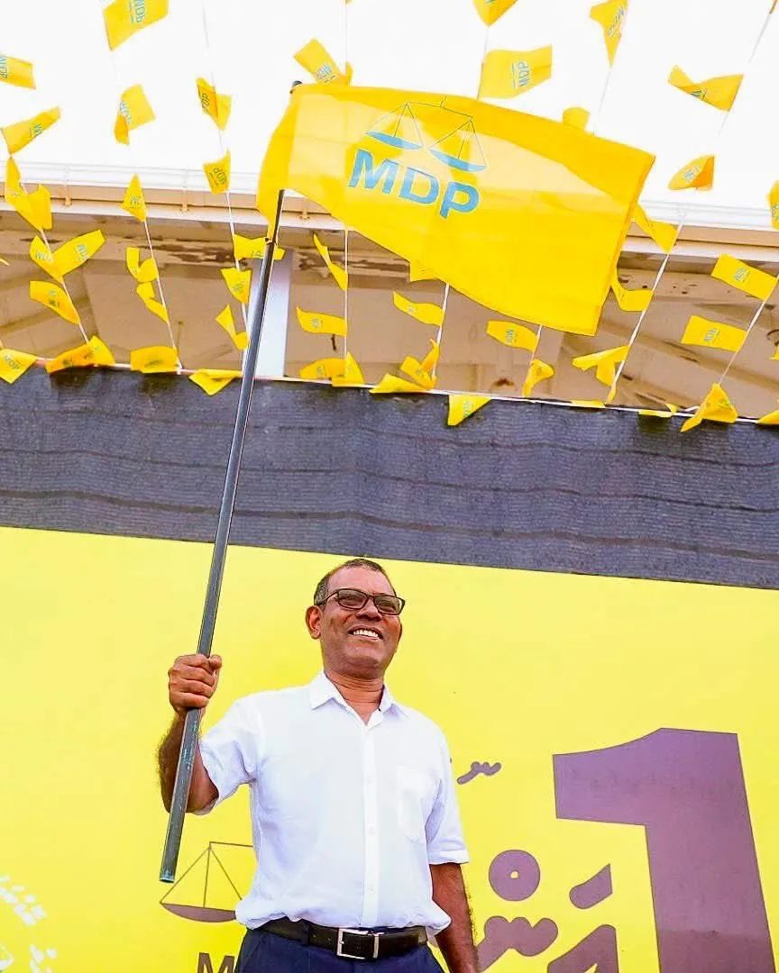 Former President Nasheed Elected Chairperson of Maldivian Democratic Party in Landslide Victory