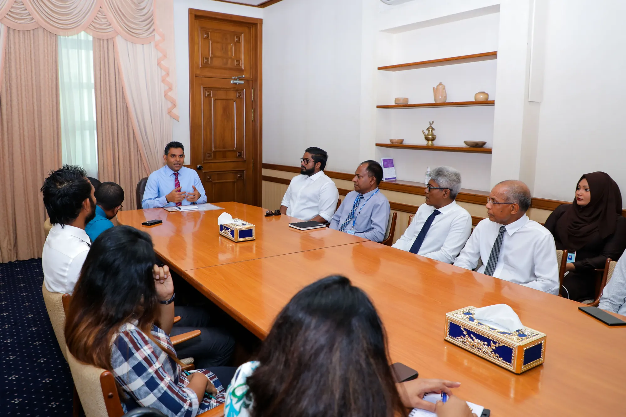 ކުޅިވަރު އެސޯސިއޭޝަންތަކުގެ ވެރިންނާއި ނައިބު ރައީސް ބައްދަލުކުރައްވައިފި