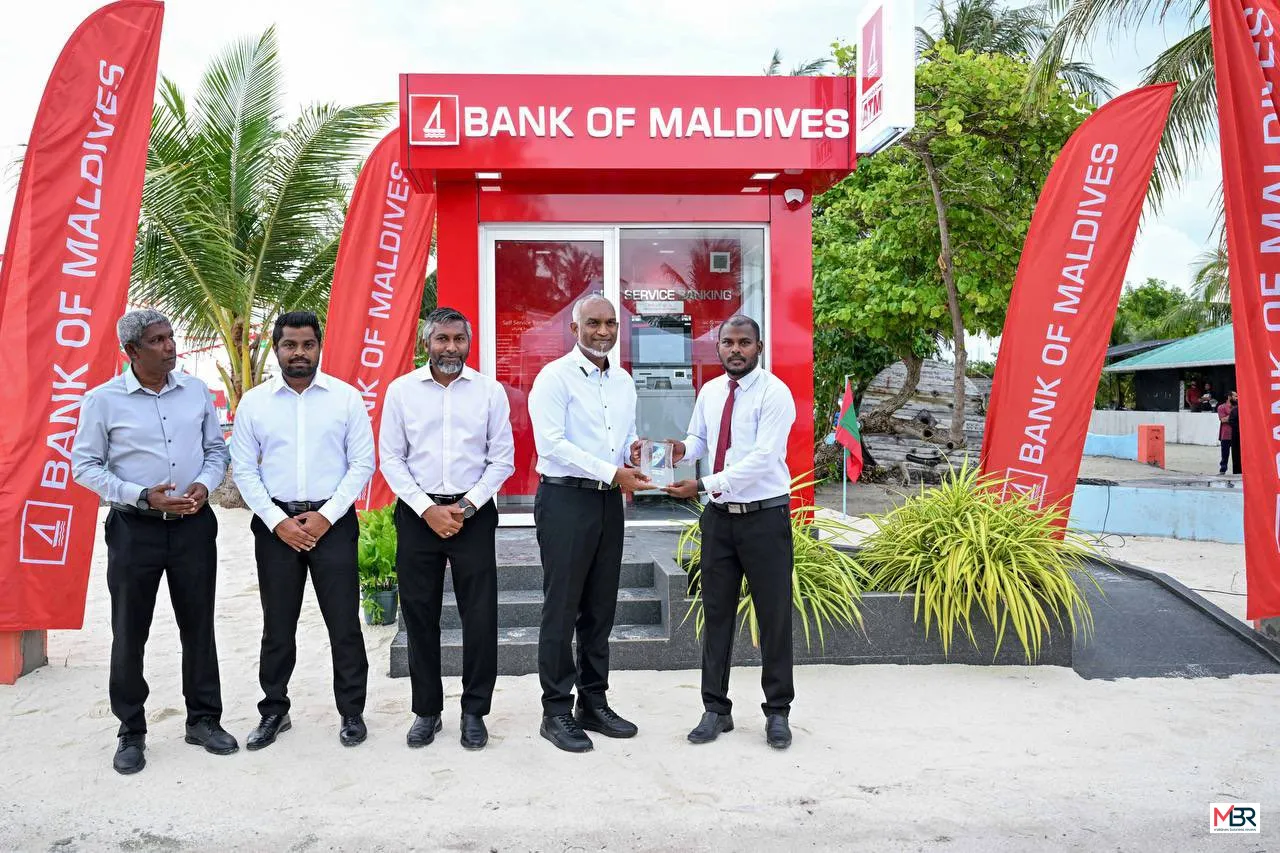 BML Completes ATM Network Across Thaa Atoll