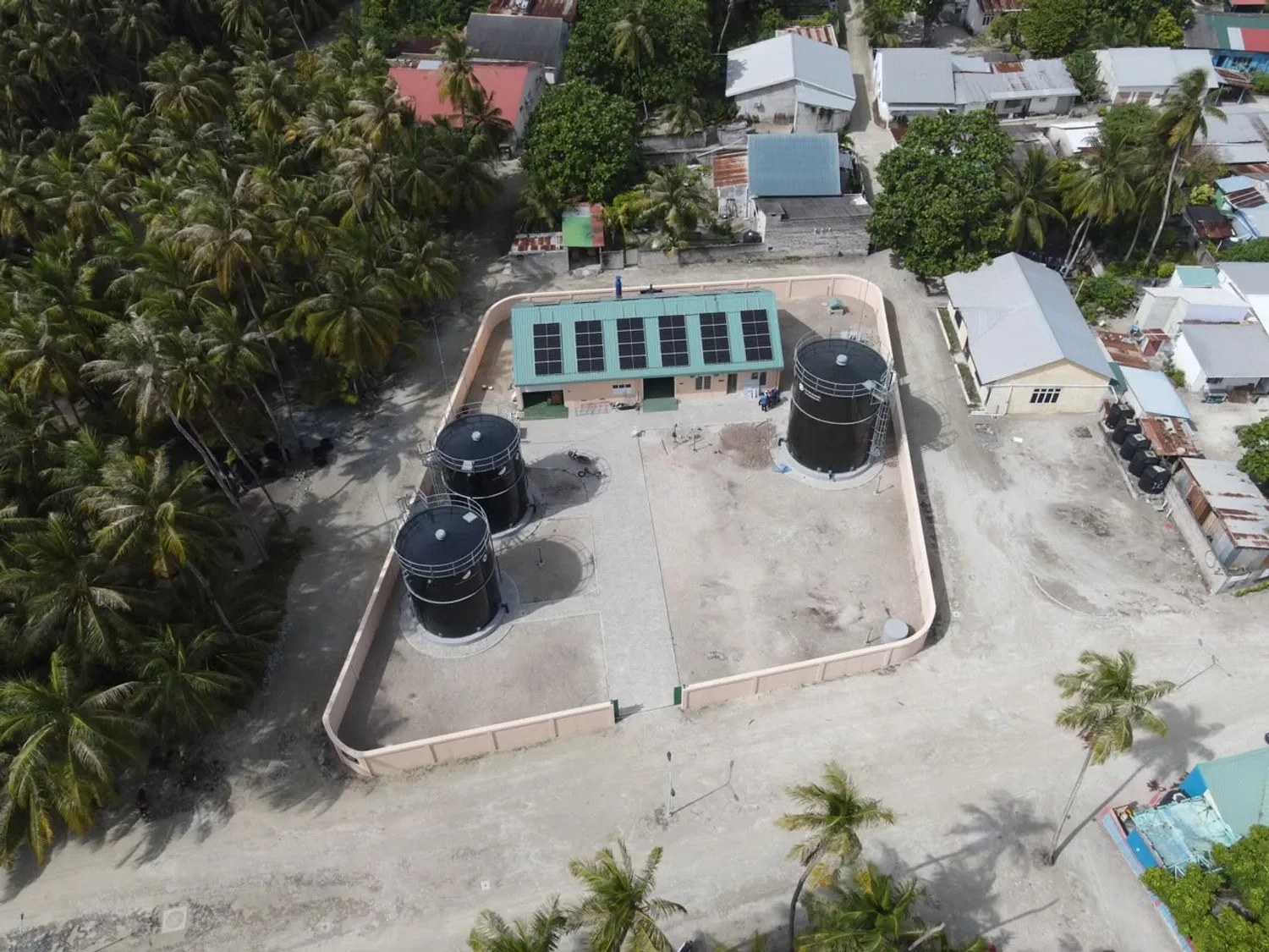 ނޭކުރެންދޫގައި ފެނާއި ނަރުދަމާ ނިޒާމު ޤާއިމްކުރުމުގެ މަޝްރޫޢު ނިމިއްޖެ