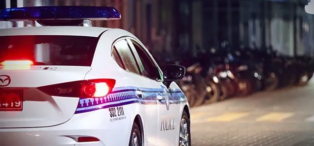 A police car (Photo/Maldives Police)