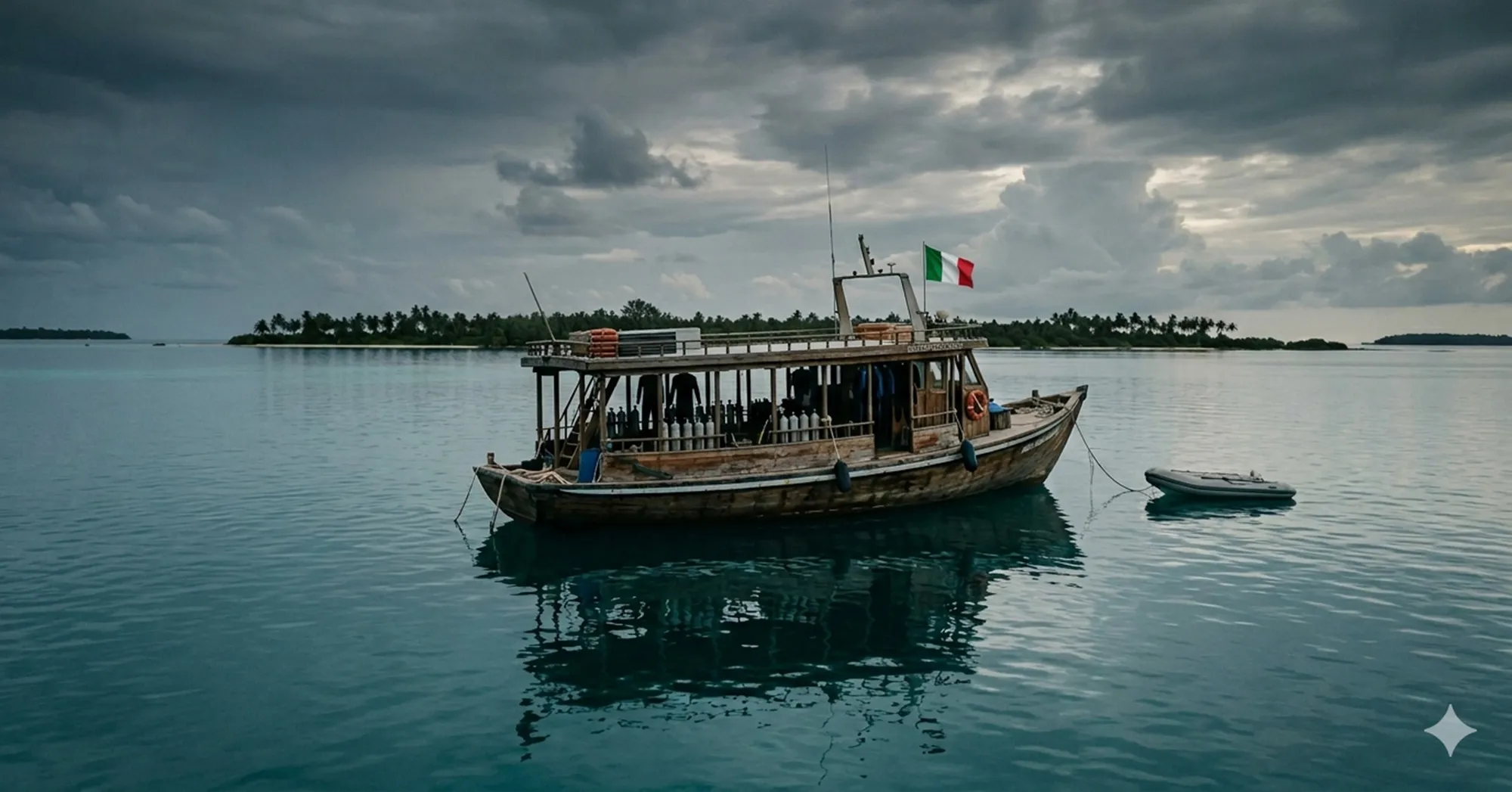 މަންޒަރު ސިފަކޮށްދިނުމަށް ދުވަސްގެ ގްރެފިކްސް ޓީމުން އޭއައި މެދުވެރިކޮށް ތައްޔާރުކޮށްފައިވާ ފޮޓޯއެއް -