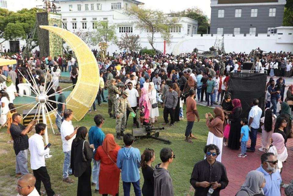 މިދިޔަ އަހަރު ކުރިއަށް ގެންދެވުނު ޢީދު ހަރަކާތްތަކުގެ ތެރެއިން / ފޮޓޯ: އެމްއެންޑީއެފް