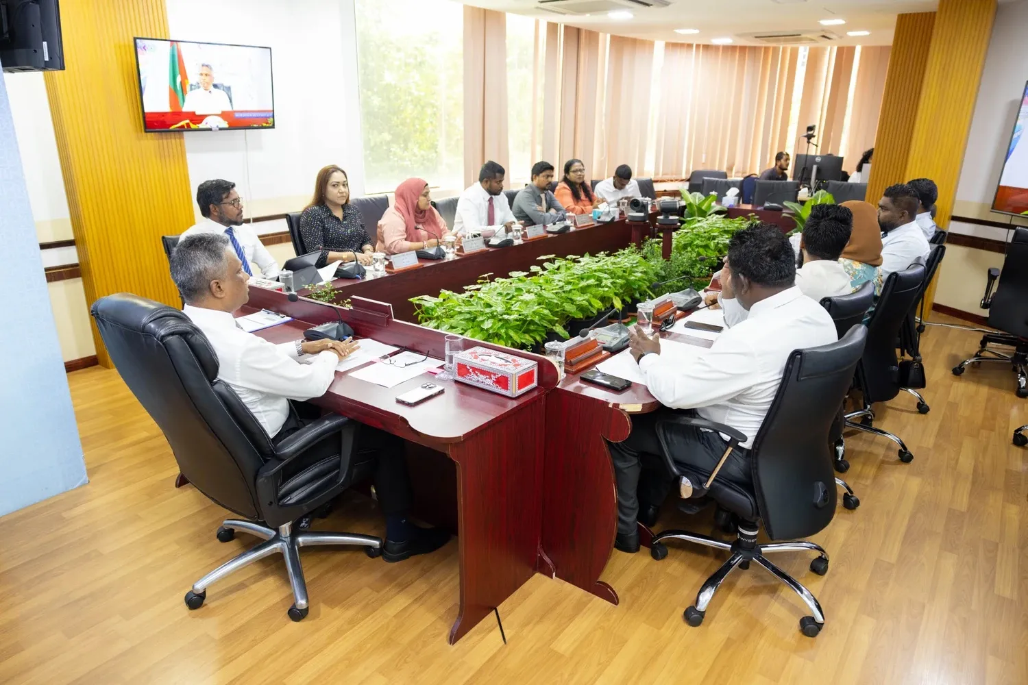 ސިޓީ ކައުންސިލްގެ ބައްދަލްވުމެއް ކުރިއަށް ދަނީ -- ފޮޓޯ: ކައުންސިލް
