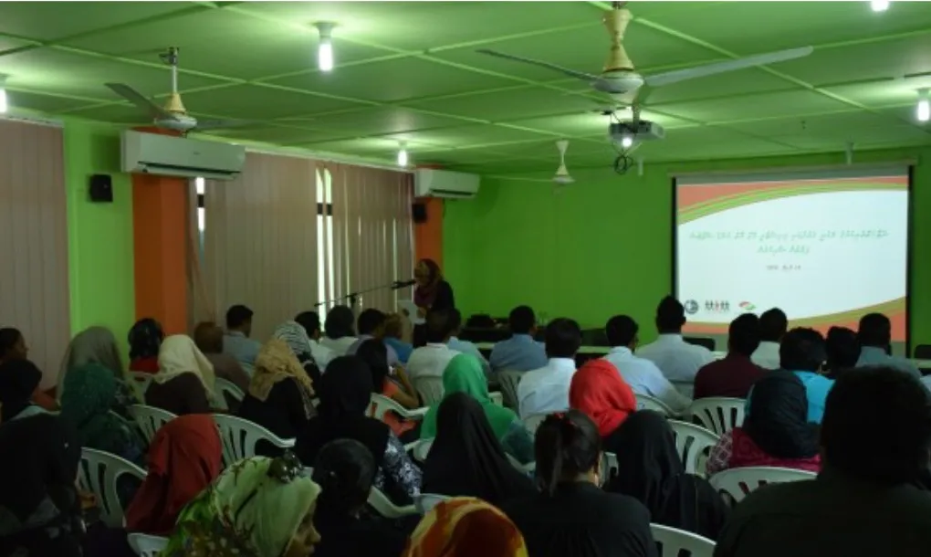 ޔޫތް މިނިސްޓްރީ މުއައްޒަފުންތަކެއް ނަޒާހަތްތެރިކަމުގެ ޤައުމީ ވައުދުގައި ސޮއިކުރަނީ... އޭސީސީ ފައިލް ފޮޓޯ