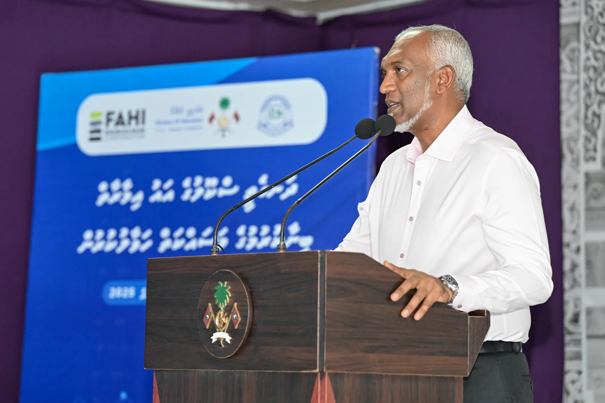 ދަނގެތީ ބިން ހިއްކުން ކުރިޔަށްގެންދާނީ ރައްޔިތުންގެ ވިސްނުމާއި އެއްގޮތަށް: ރައީސް