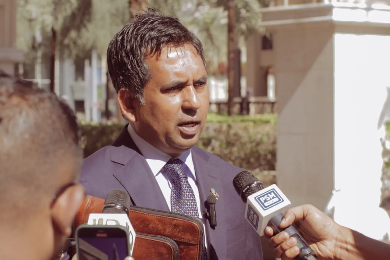 Minister Mohamed Saeed