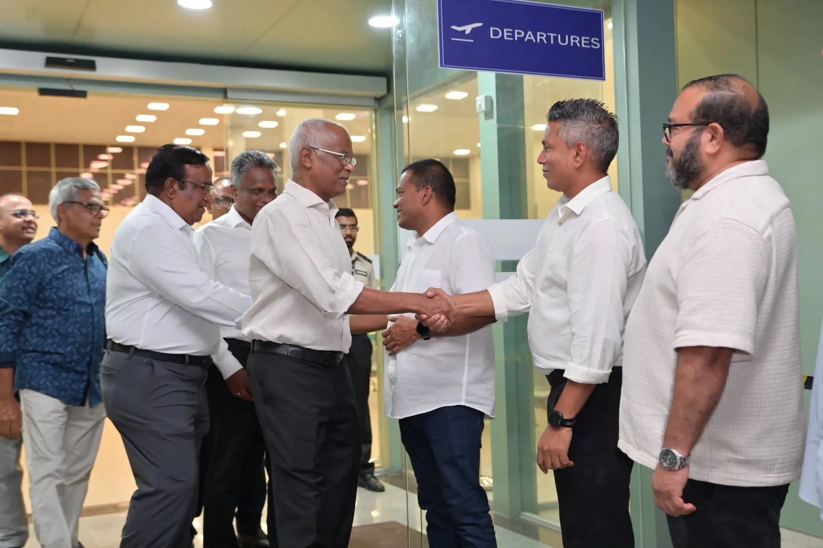 ކުރީގެ ރައީސް ޞާލިޙް އައްޑޫ ސިޓީއަށް ވަޑައިގެންފި